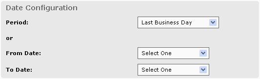 Date Configuration Section